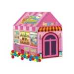 სათამაშო კარავი მაღაზია 50 ბურთით