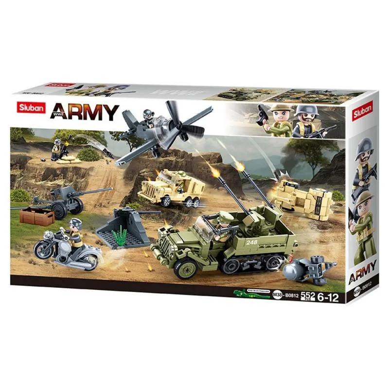 Army - ასაწყობი კონსტრუქტორი მეორე მსოფლიო ომის საბრძოლო ტანკი