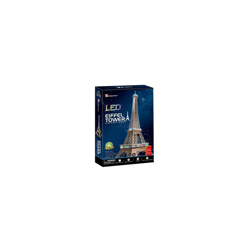 3D ფაზლი ეიფელის კოშკი