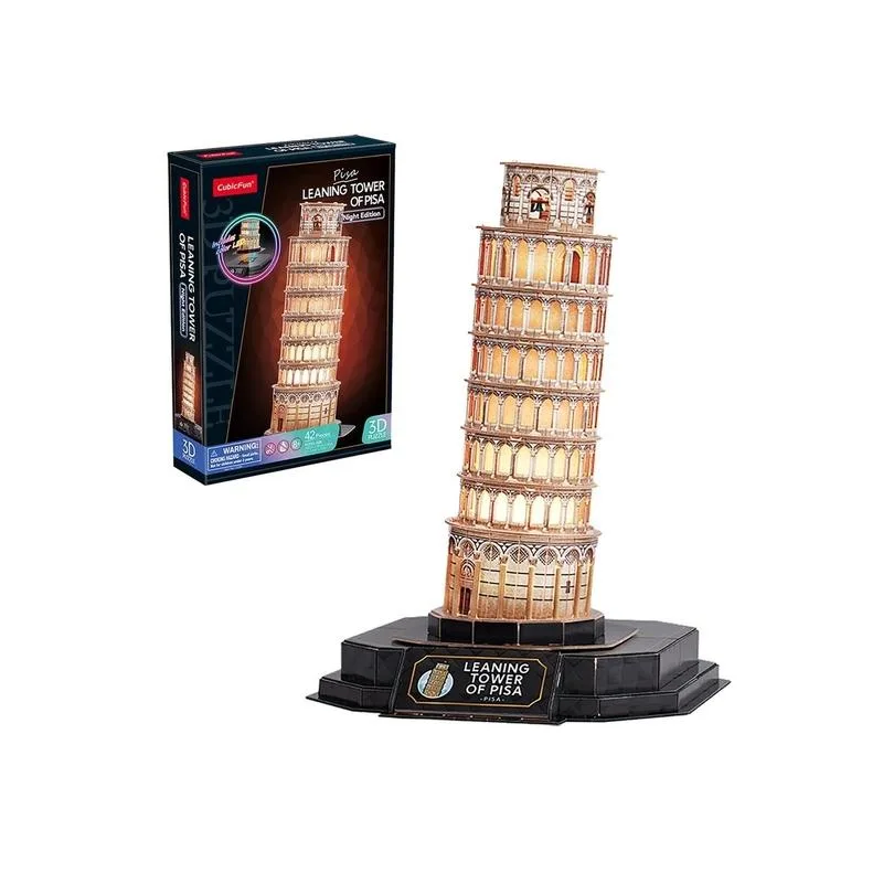 3D ფაზლი პიზის კოშკი