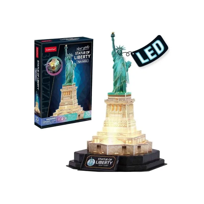 3D ფაზლი თავისუფლების ქანდაკება