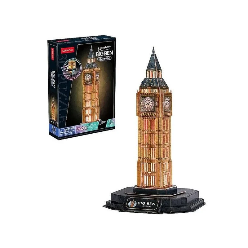 3D ფაზლი ბიგ ბენი