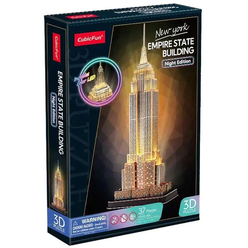3D ფაზლი - Empire state building