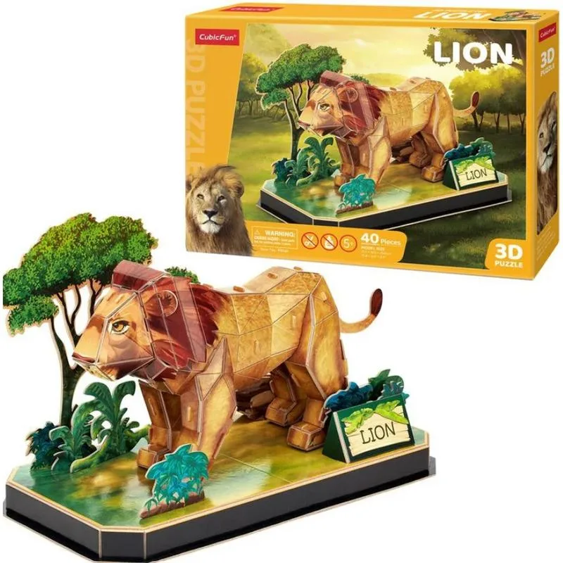 CubicFun - 3D ლომი