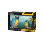 CubicFun - 3D ფაზლი - Bule - Throated Macaws