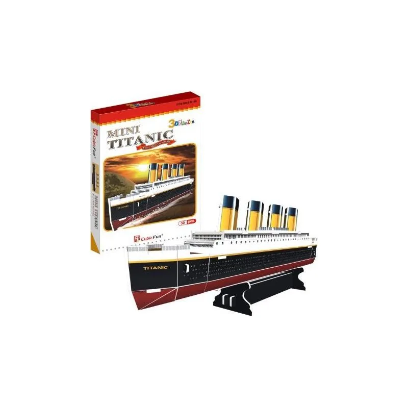 3D ფაზლი ტიტანიკი სასაჩუქრე
