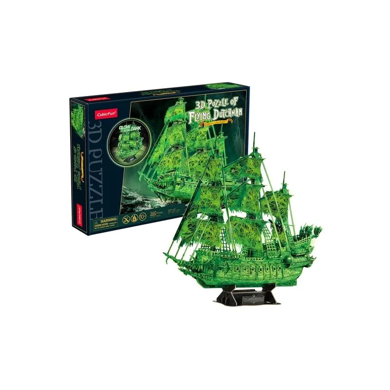 3D ფაზლი მფრინავი ჰოლანდიელი