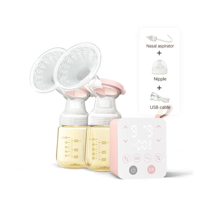 ელექტრო საწველი ორი ბოთლით