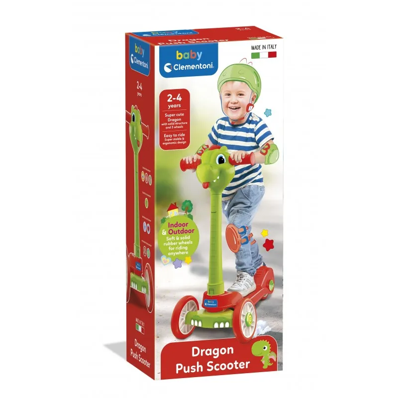Baby Clementoni - სამ ბორბლიანი სკუტერი