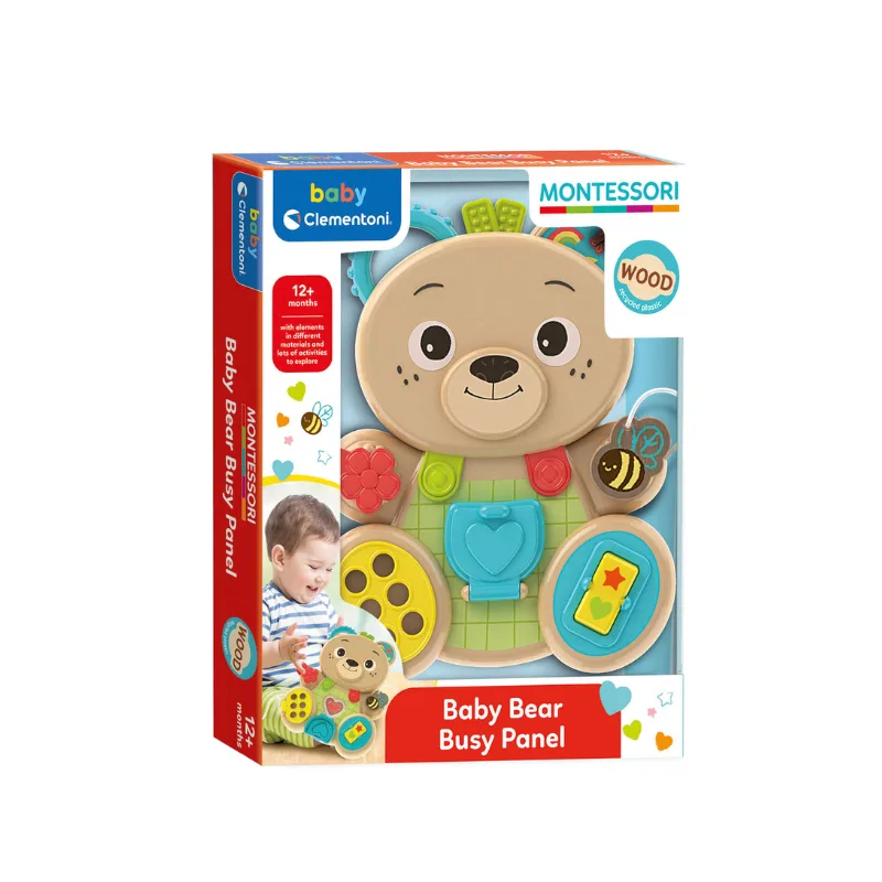 Baby Clementoni – სათამაშო დაკავებული დათვი