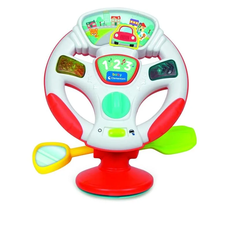Baby Clementoni - სათამაშო საჭე აქტივობებით