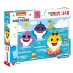 Clementoni Puzzle - ბეიბი შარკის ფაზლი 24 ნაწილი