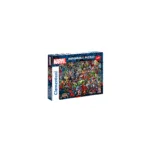 ფაზლი მარველის გმირების ილუსტრაციით