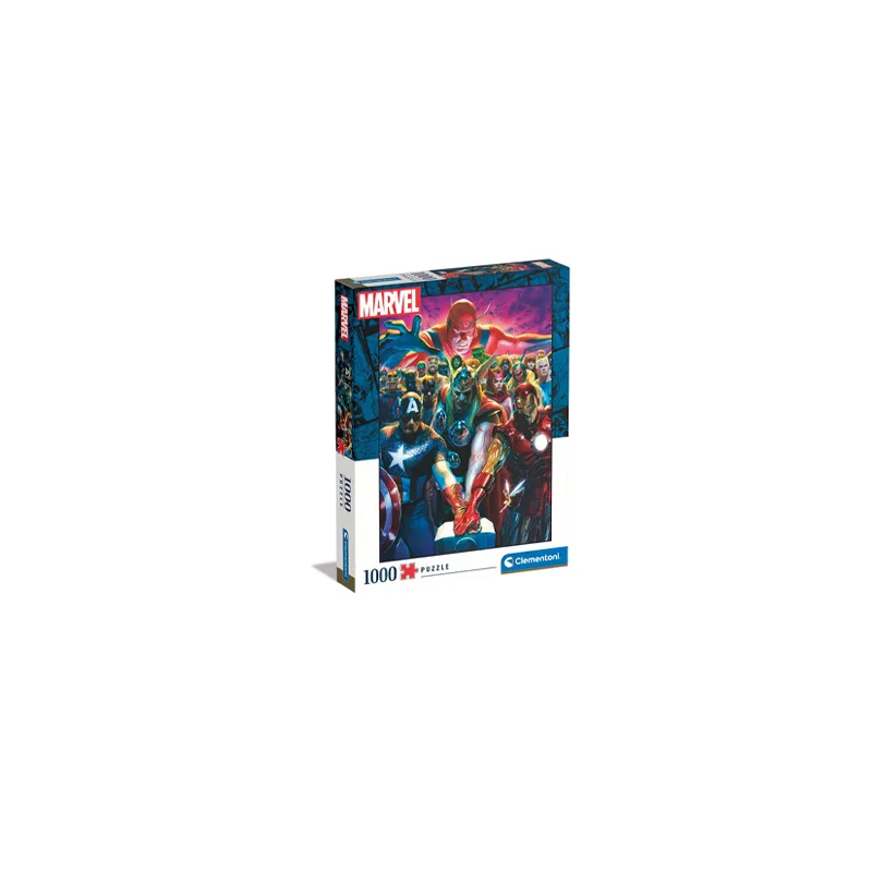 Clementoni Puzzle - ფაზლი 1000 ნაწილი მარველი