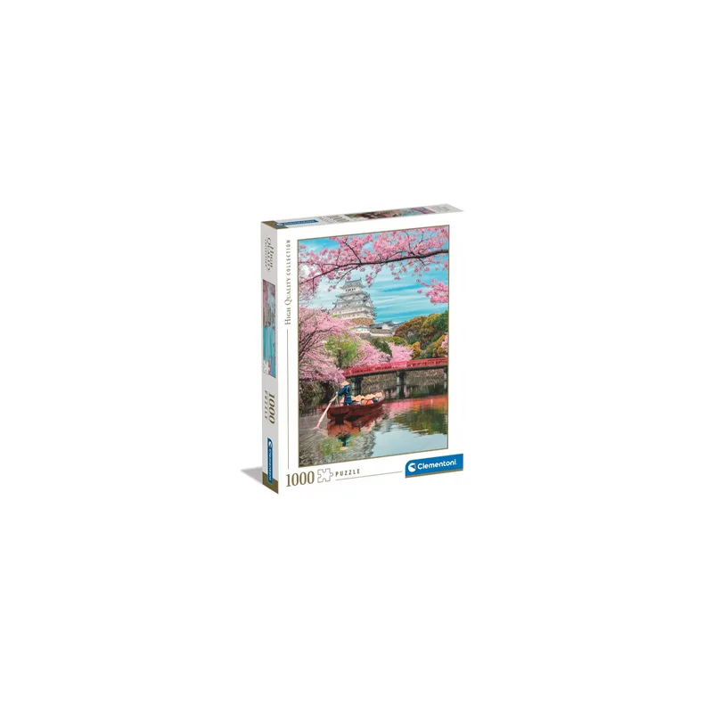 Clementoni Puzzle - ფაზლი 1000 ნაწილი ჰიმეჯის სასახლე გაზაფხულზე