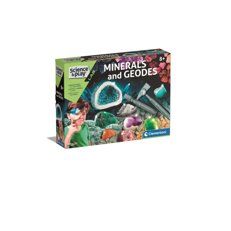 Clementoni Science & Play - კრისტალების აღმოსაჩენი ლაბორატორია