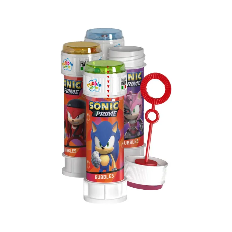 DULCOP - საპნის ბუშტები სონიკის ილუსტრაციით