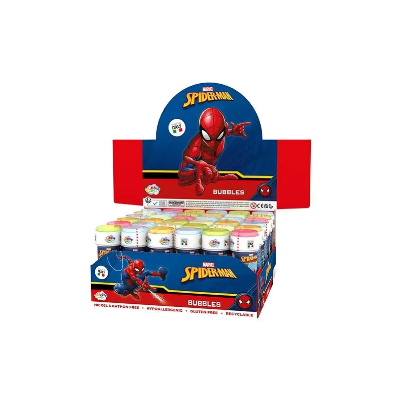 საპნის ბუშტები - Spider man ვიზუალით