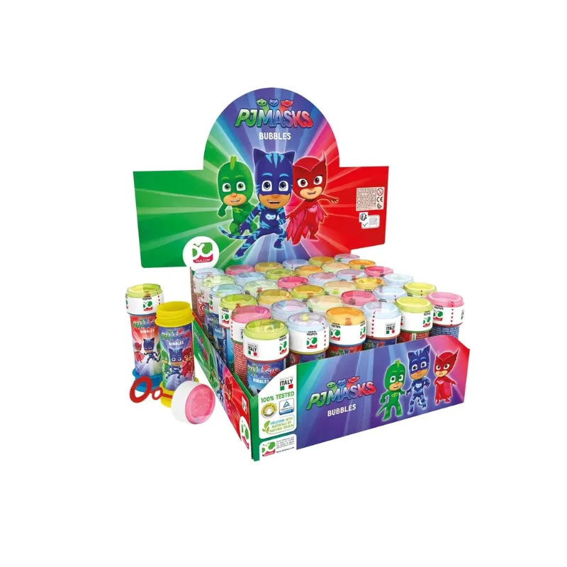 DULCOP - საპნის ბუშტები ფიჯეი მასკის ილუსტრაციით