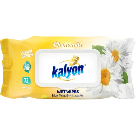 KALYON სველი ხელსახოცი გვირილის 72ც (12)