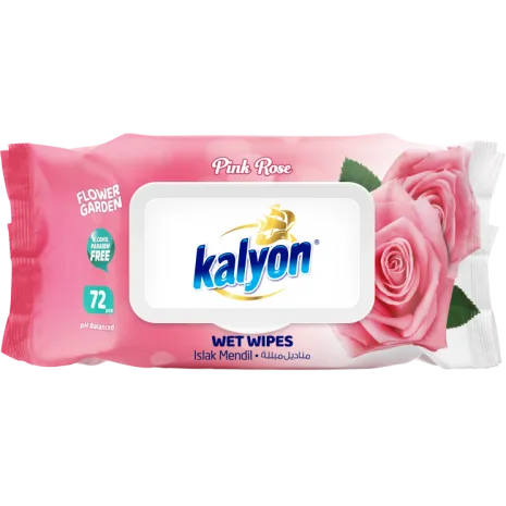 KALYON სველი ხელსახოცი ვარდის  72ც (12)