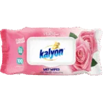 KALYON სველი ხელსახოცი ვარდის  100ც (12)