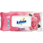 KALYON სველი ხელსახოცი ვარდის  120ც (12)