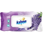 KALYON სველი ხელსახოცი ლავანდა 100ც (12)