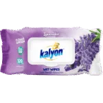 KALYON სველი ხელსახოცი ლავანდა 120ც (12)