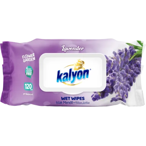 KALYON სველი ხელსახოცი ლავანდა 120ც (12)
