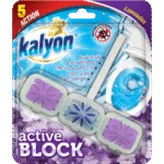 KALYON უნიტაზში ჩასაკიდი ბლოკი ლავანდა 57გრ (12)