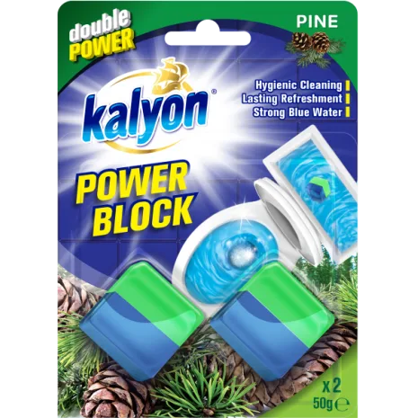 KALYON უნიტაზის ავზის ბლოკი ფიჭვის 50გრ (12)