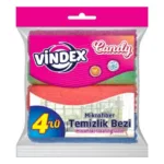VİNDEX მიკროფიბრის საწმენდი ტილო 28x28  (200 GSM)