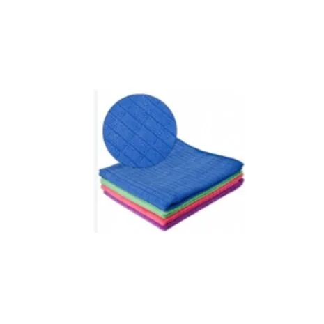 MS CLEAR უნივერსალური უჯრედიანი საწმენდი ქსოვილი 340 გრ ზომა 40х40 ყუთში 240 ცალი 4209055(ლურჯი) 4209057 (მწვანე)