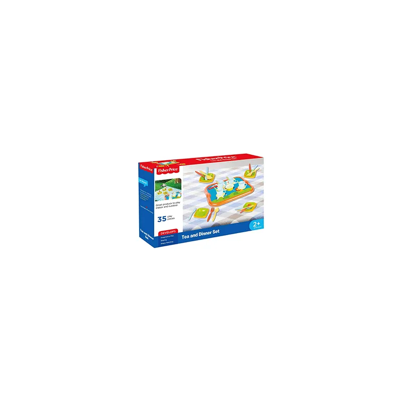 Fisher Price - ჩემი პირველი ჩაის და სადილის ნაკრები