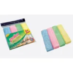 Polen მიკროფიბერის საწმენდი ქსოვილი ზომა 40x40 შეკვრაში 4 ცალი 2969