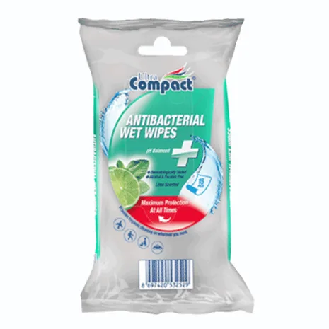 COMPACT სვ.ხელ. ანტიბაქტერიული 15 ც