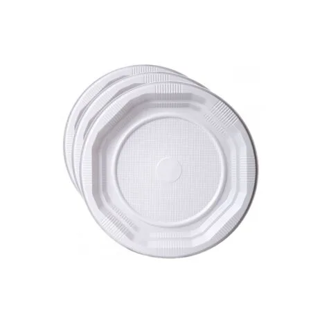 პლ.თეფში 19 სმ (შეკვრაში: 100 ცალი)