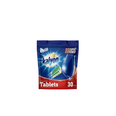 KALYON ჭურჭლის სარეცხი ტაბლეტები 30 ცალი 600 gr. (12)