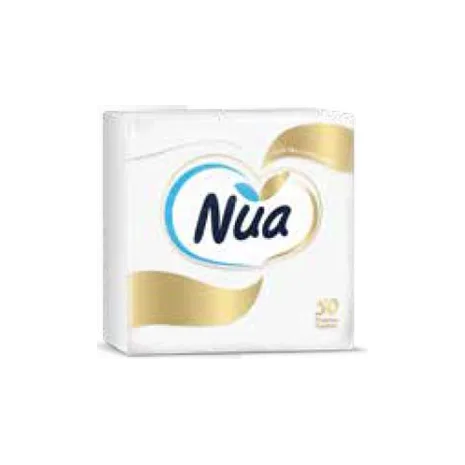 NUA რბილი სუფრის ხელსახოცი 40*40-ზე 50ც (501127)