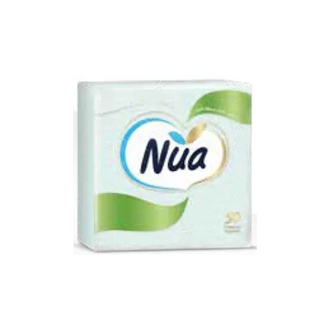 NUA რბილი სუფრის ხელსახოცი 40*40-ზე 50ც მწვანე (501177)