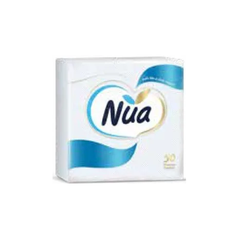 NUA რბილი სუფრის ხელსახოცი 40*40-ზე 50ც ცისფერი (501182)