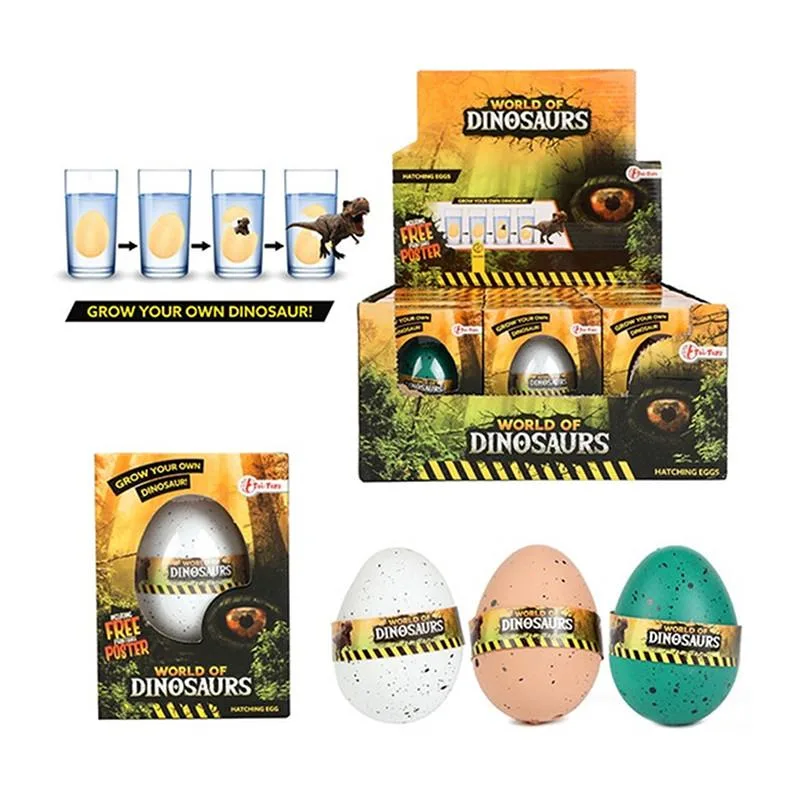 WORLD OF DINOSAURS - გასაზრდელი დინოზავრის კვერცხი