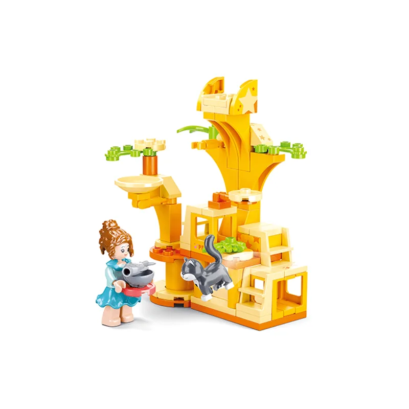 კონსტრუქტორი - კატის მომზადების სივრცე