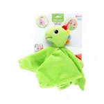 ჩასახუტებელი ქსოვილი დინოზავრის ილუსტრაციით მწვანე