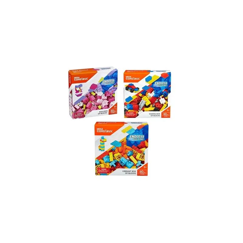 Mega Bloks - ასაწყობი კუბები