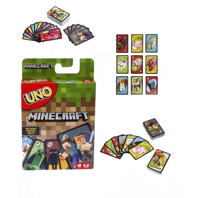 UNO - სამაგიდო თამაში LICENSED MINECRAFT