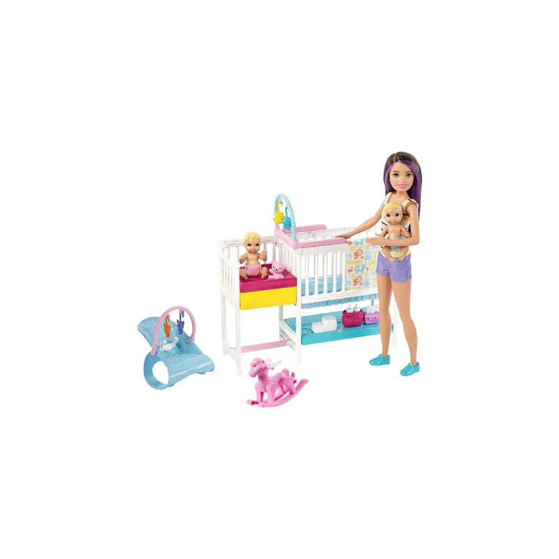 Barbie Skipper Babysitters - ბარბი საბავშვო ოთახში ორი ბავშვით