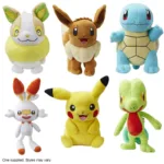 პოკემონის რბილი ფერადი სათამაშო