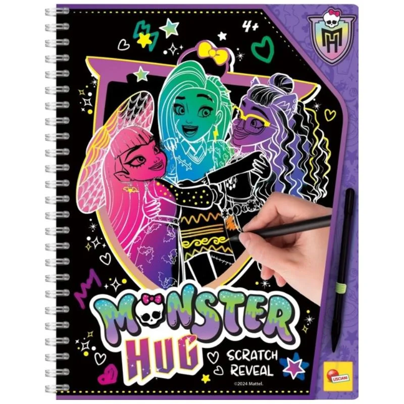 Lisciani – მონსტერ ჰაის თემატიკის სკეჩბუქი